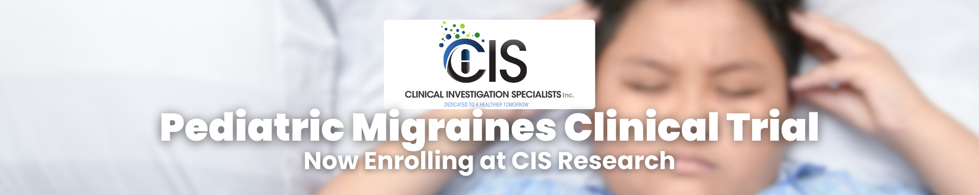 pediatric migraines clinical trial