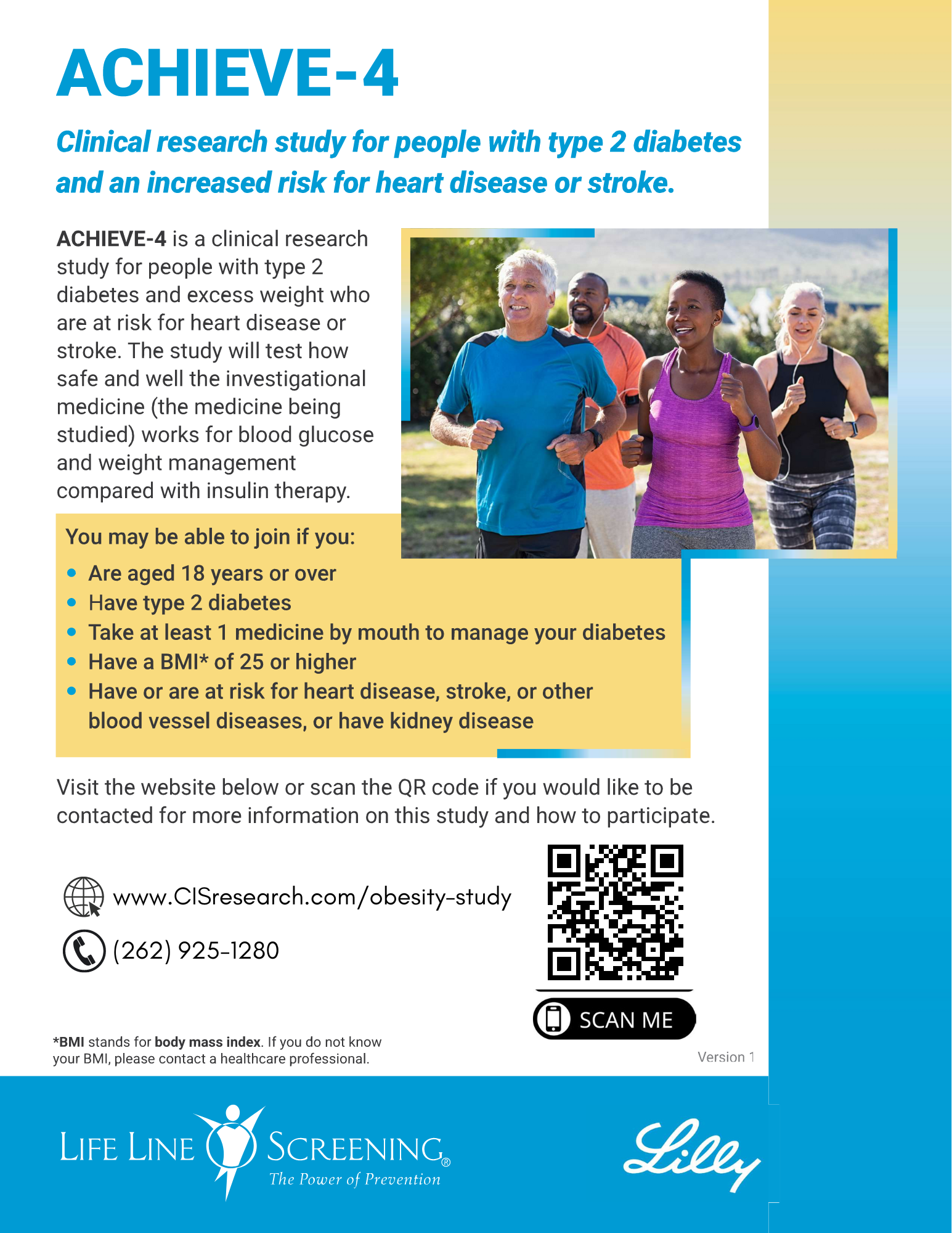 This study is for those with type 2 diabetes who are obese and at an increased risk for heart disease or stroke. 